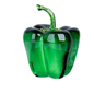 Kristallen Chili Peper Ornament – Decoratief Glasbeeldje voor Interieur