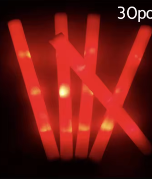 LED Glow Sticks Feeststaven – RGB Schuim Lichtstokken voor Feesten en Evenementen