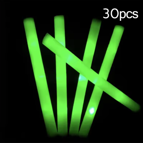 LED Glow Sticks Feeststaven – RGB Schuim Lichtstokken voor Feesten en Evenementen