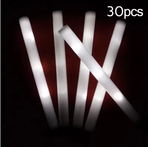 LED Glow Sticks Feeststaven – RGB Schuim Lichtstokken voor Feesten en Evenementen