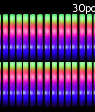 LED Glow Sticks Feeststaven – RGB Schuim Lichtstokken voor Feesten en Evenementen