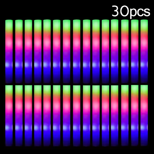 LED Glow Sticks Feeststaven – RGB Schuim Lichtstokken voor Feesten en Evenementen