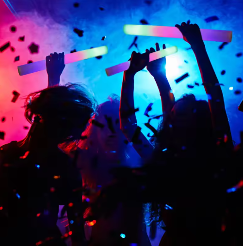 LED Glow Sticks Feeststaven – RGB Schuim Lichtstokken voor Feesten en Evenementen