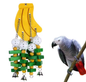 Papegaaien Speelgoedset – Houten Klim- en Schommelspeelgoed voor Vogels met Touw en Hangaccessoires