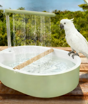 Automatisch Vogelbad met Circulerend Water – USB Elektrische Vogel Douche voor Papegaaien en Parkieten
