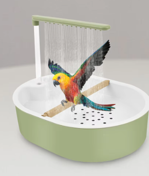 Automatisch Vogelbad met Circulerend Water – USB Elektrische Vogel Douche voor Papegaaien en Parkieten