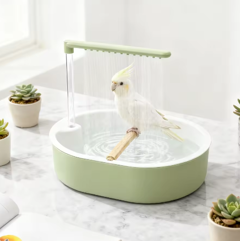 Automatisch Vogelbad met Circulerend Water – USB Elektrische Vogel Douche voor Papegaaien en Parkieten