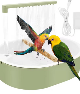 Automatisch Vogelbad met Circulerend Water – USB Elektrische Vogel Douche voor Papegaaien en Parkieten
