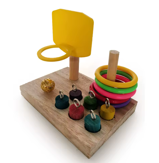Vogeltraining Speelgoedset – Interactief Intelligentie Puzzel Speelgoed voor Papegaaien