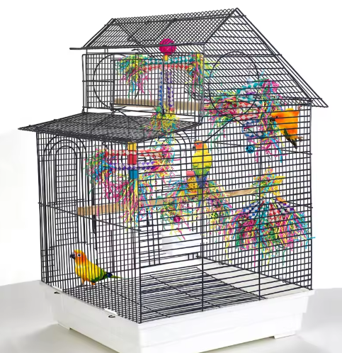 Set van 5 Vogel Versnipper Speelgoed – Hangend Kauw- en Foerageerspeelgoed voor Papegaaien