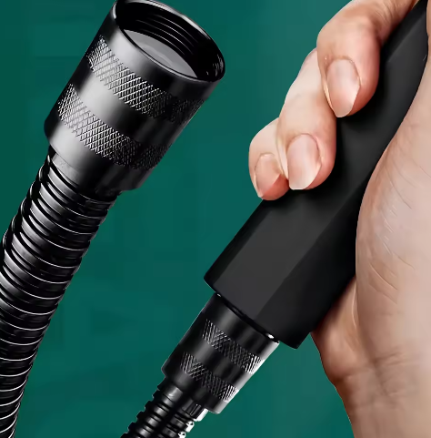 Zwarte RVS Doucheslang met Universele G1/2 Aansluiting – Flexibele Douche Slang