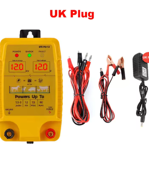 Schrikdraad Apparaat 12 km – Elektrische Afrastering Controller 12V