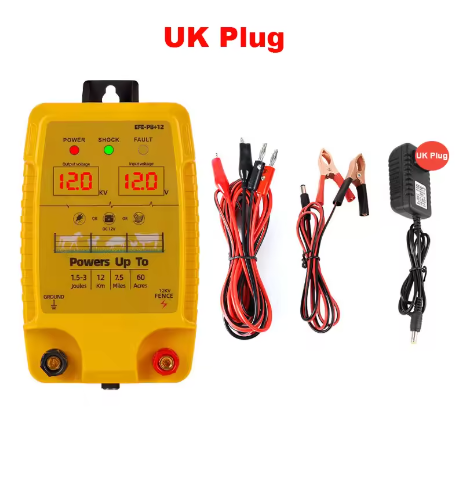 Schrikdraad Apparaat 12 km – Elektrische Afrastering Controller 12V