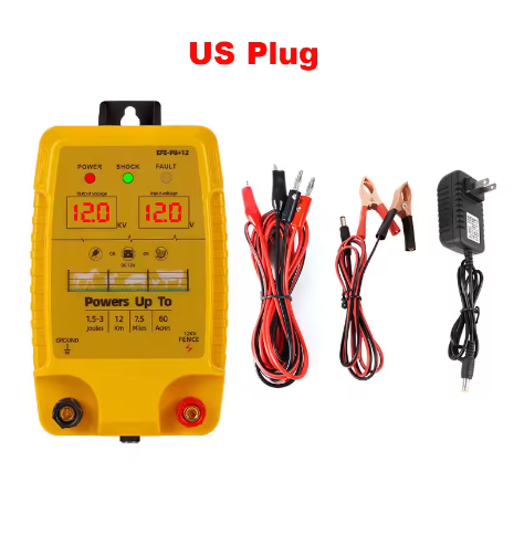 Schrikdraad Apparaat 12 km – Elektrische Afrastering Controller 12V