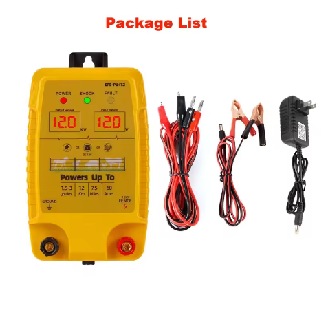 Schrikdraad Apparaat 12 km – Elektrische Afrastering Controller 12V