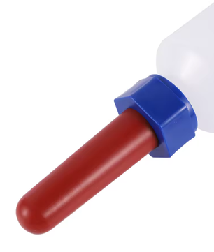 Lammeren en Kalveren Voerfles 500 ml – Boerderij Zuigfles met Tepel