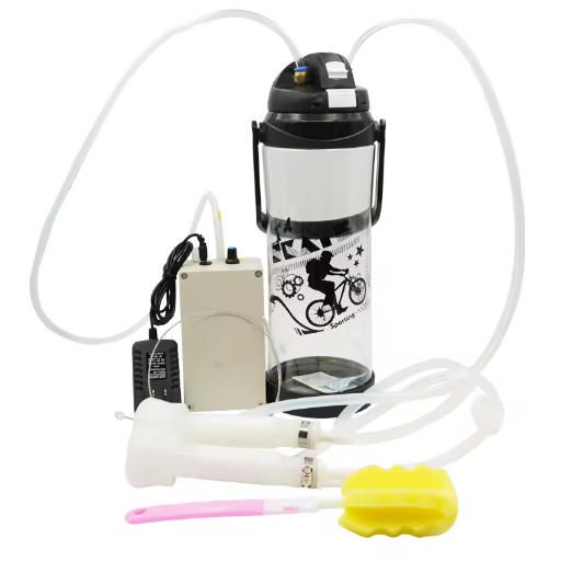 Elektrische Geit en Koe Melkmachine 3L – Draagbare Dubbele Vacuüm Melker