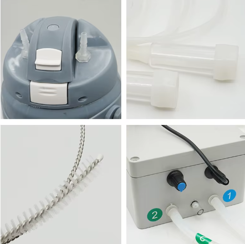 Elektrische Geit en Koe Melkmachine 3L – Draagbare Dubbele Vacuüm Melker