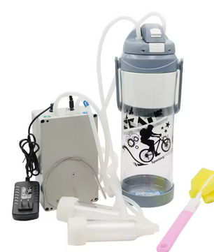 Elektrische Geit en Koe Melkmachine 3L – Draagbare Dubbele Vacuüm Melker