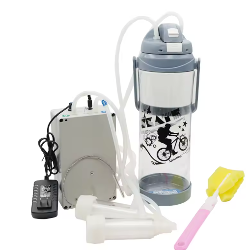 Elektrische Geit en Koe Melkmachine 3L – Draagbare Dubbele Vacuüm Melker