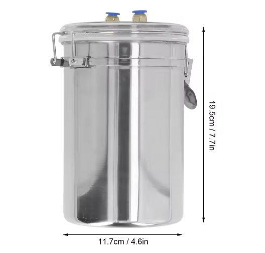 Handmatige Melkmachine 2L – Draagbare Melkset met RVS Fles