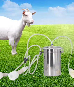 Handmatige Melkmachine 2L – Draagbare Melkset met RVS Fles