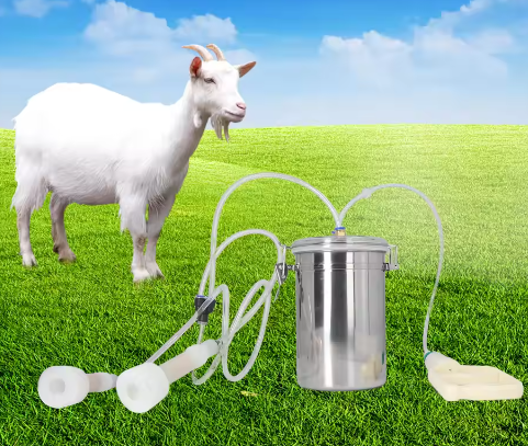 Handmatige Melkmachine 2L – Draagbare Melkset met RVS Fles