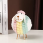 Vilten Schapen Decoratie – Kawaii Beeldje voor Huis en Kamer