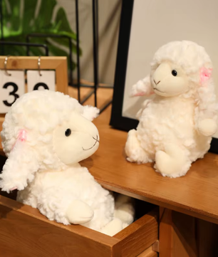 Schattige Schapen Knuffel – Zachte Pluche Lam Knuffel voor Baby’s en Kinderen