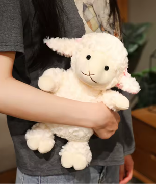 Schattige Schapen Knuffel – Zachte Pluche Lam Knuffel voor Baby’s en Kinderen