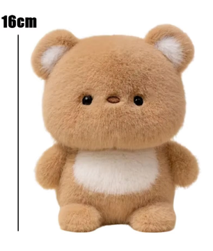 Schattige Pluche Olifant Knuffel – Zachte Dierenknuffel voor Bureau, Decoratie en Kinderen (16 cm)