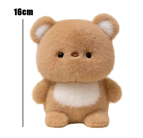 Schattige Pluche Olifant Knuffel – Zachte Dierenknuffel voor Bureau, Decoratie en Kinderen (16 cm)