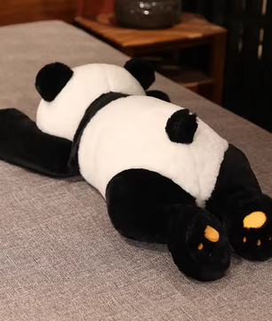 Grote Panda Knuffel – Zacht Pluche Panda Kussen en Knuffel voor Kinderen (60–120 cm)