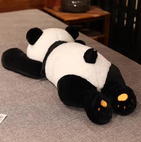 Grote Panda Knuffel – Zacht Pluche Panda Kussen en Knuffel voor Kinderen (60–120 cm)