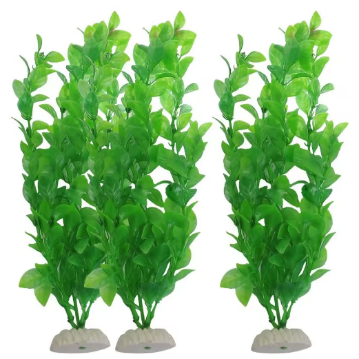 Set van 3 Kunstmatige Aquariumplanten – Onderwater Watergras Decoratie voor Vissentank