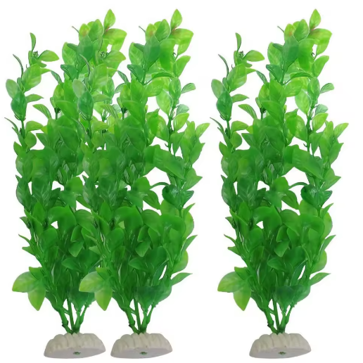 Set van 3 Kunstmatige Aquariumplanten – Onderwater Watergras Decoratie voor Vissentank