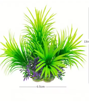 Kunstmatige Aquariumplant – Compacte Waterplant Decoratie voor Aquarium en Aquascape