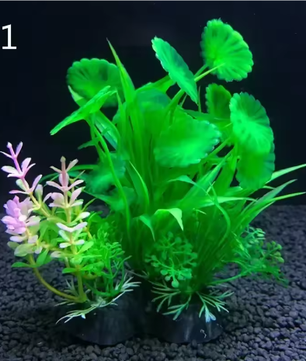 Set van 12 Kunstmatige Aquariumplanten – Onderwater Gras Decoratie voor Vissentank (14 cm)