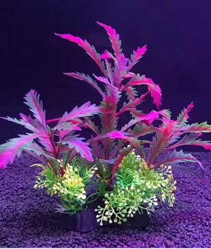 Set van 12 Kunstmatige Aquariumplanten – Onderwater Gras Decoratie voor Vissentank (14 cm)