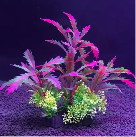 Set van 12 Kunstmatige Aquariumplanten – Onderwater Gras Decoratie voor Vissentank (14 cm)