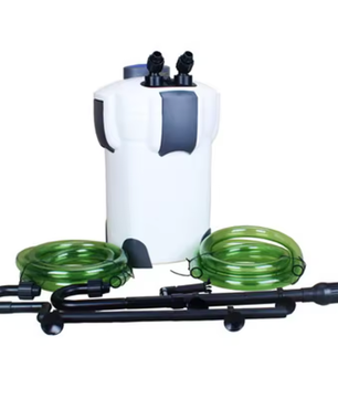 Externe Aquariumfilter met UV Lamp – Cilinder Filter voor Schoon en Helder Aquariumwater