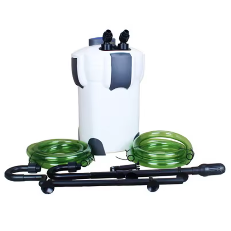 Externe Aquariumfilter met UV Lamp – Cilinder Filter voor Schoon en Helder Aquariumwater