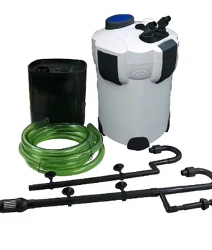 Externe Aquariumfilter met UV Lamp – Cilinder Filter voor Schoon en Helder Aquariumwater