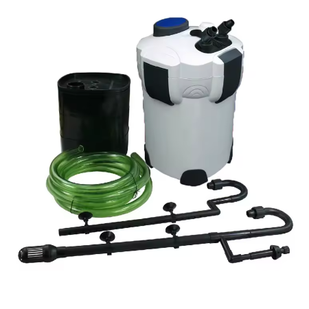 Externe Aquariumfilter met UV Lamp – Cilinder Filter voor Schoon en Helder Aquariumwater