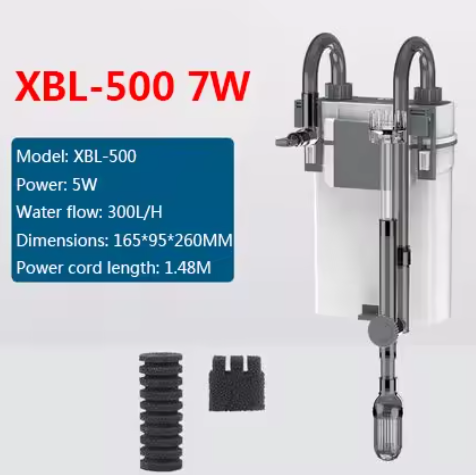 Hang-on Aquariumfilter – Compact Extern Wandfilter voor Stil en Efficiënt Waterbeheer