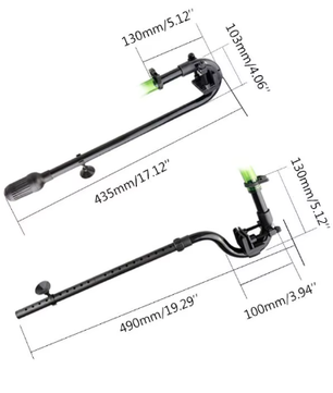 Aquarium Inlaat en Uitlaat Set – Filterbuizen voor Externe Filters (16/22 mm Aansluiting)