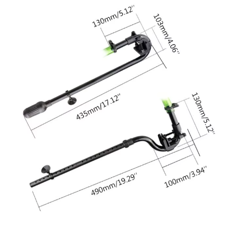 Aquarium Inlaat en Uitlaat Set – Filterbuizen voor Externe Filters (16/22 mm Aansluiting)