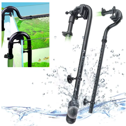 Aquarium Inlaat en Uitlaat Set – Filterbuizen voor Externe Filters (16/22 mm Aansluiting)