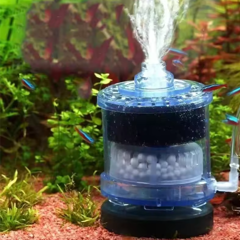 Biochemisch Sponsfilter Aquarium – Luchtgedreven Filter voor Garnalen en Vijver