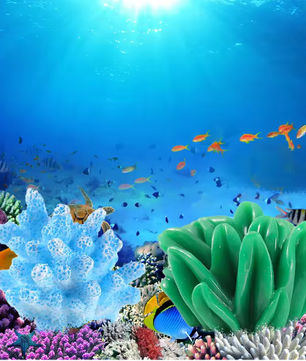 Aquarium Zeester Decoratie – Hars Ornament voor Onderwater Landschap en Aquascape